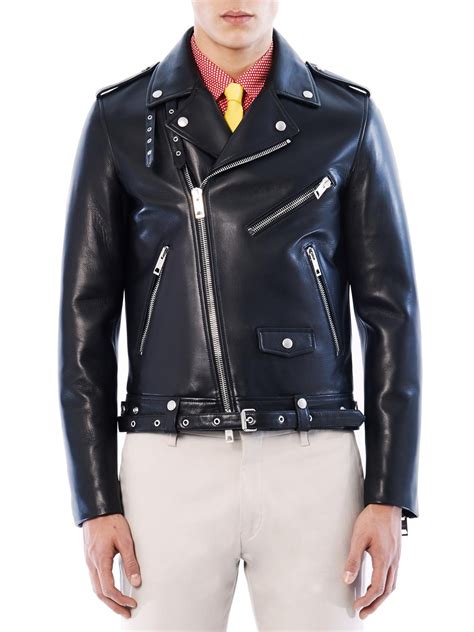 burberry prorsum leather jacket brit|burberry signatures for men.